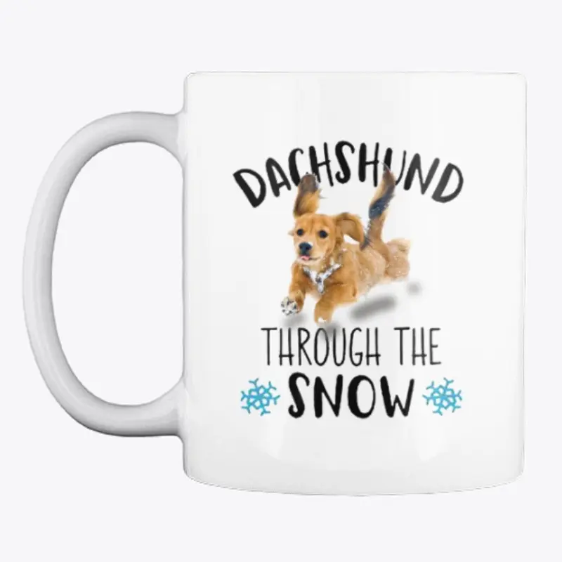 Dachshund Through The Snow Mug